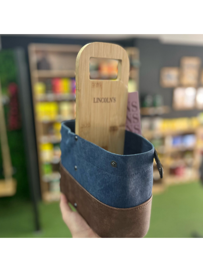 P.T Lincoln's MINOTAURO c/asa mad. y bro. AZUL/TAB