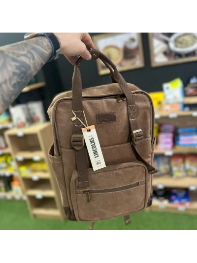 Matera/mochila Lincoln's LANIN TOSTADO