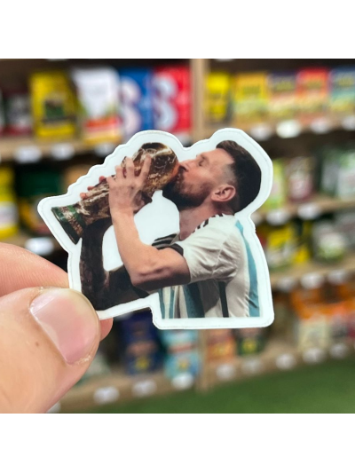 Pegatina MESSI 5x5