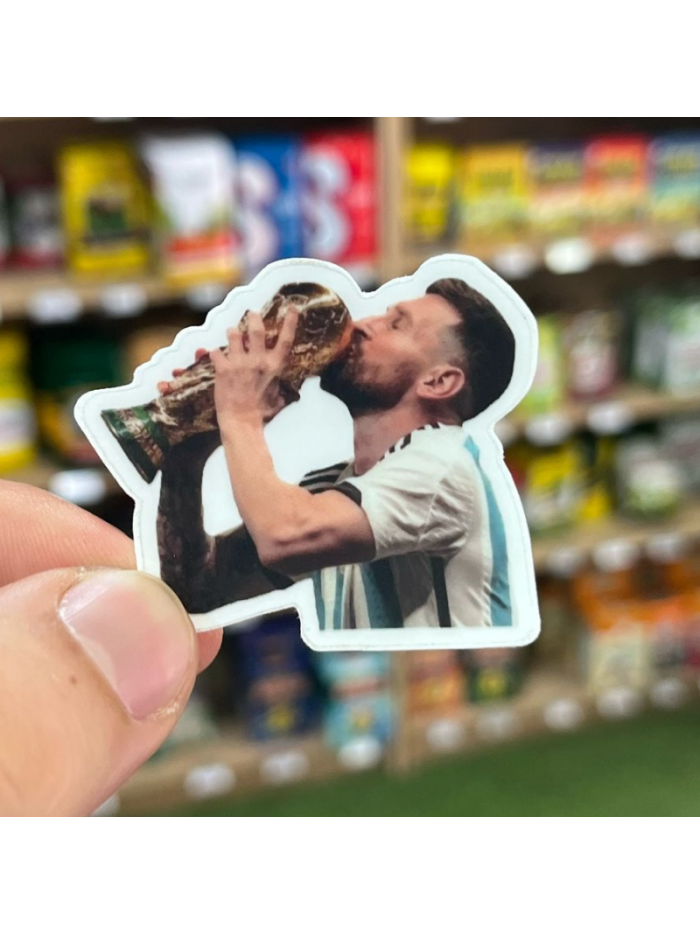 Pegatina MESSI 5x5