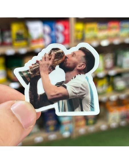 Pegatina MESSI 5x5