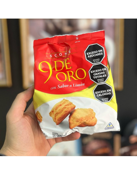 9 de oro SCONS LIMON 180g.