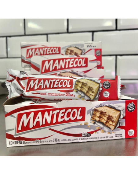 Mantecol 64g x 9 unid.