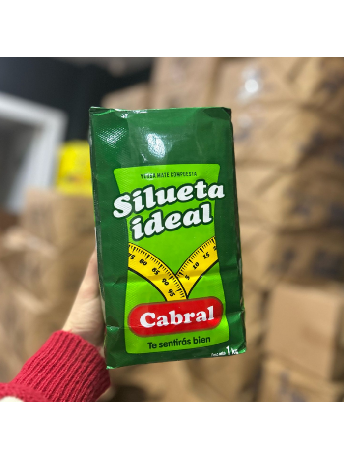 Yerba Mate CABRAL SILUETA IDEAL 1 kg.
