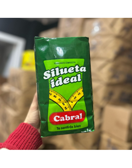 Yerba Mate CABRAL SILUETA IDEAL 1 kg.