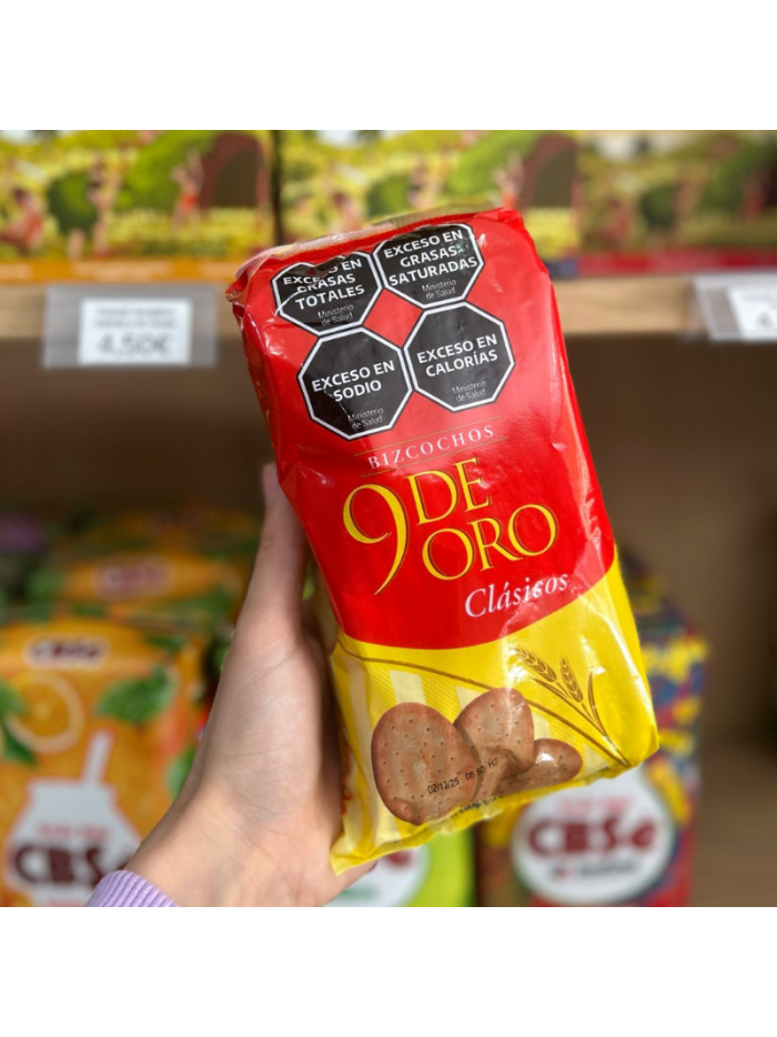 9 de oro CLASICO 200 g.