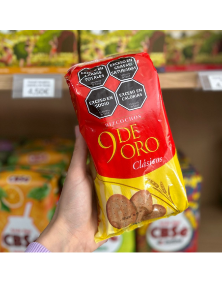 9 de oro CLASICO 200 g.