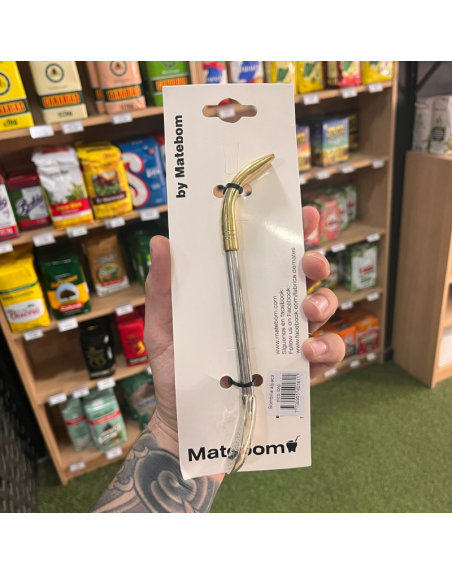 Bombilla ALPACA PICO DE LORO DORADO