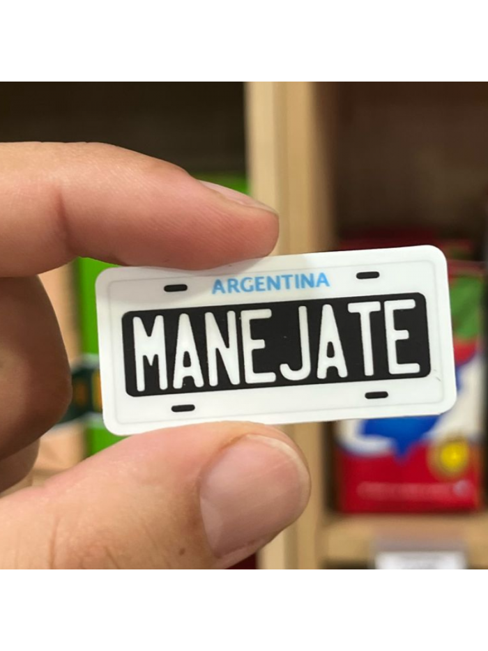 Pegatina MANEJATE AR 5x5