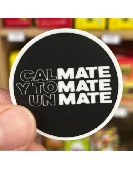 Pegatina CALMATE 5x5