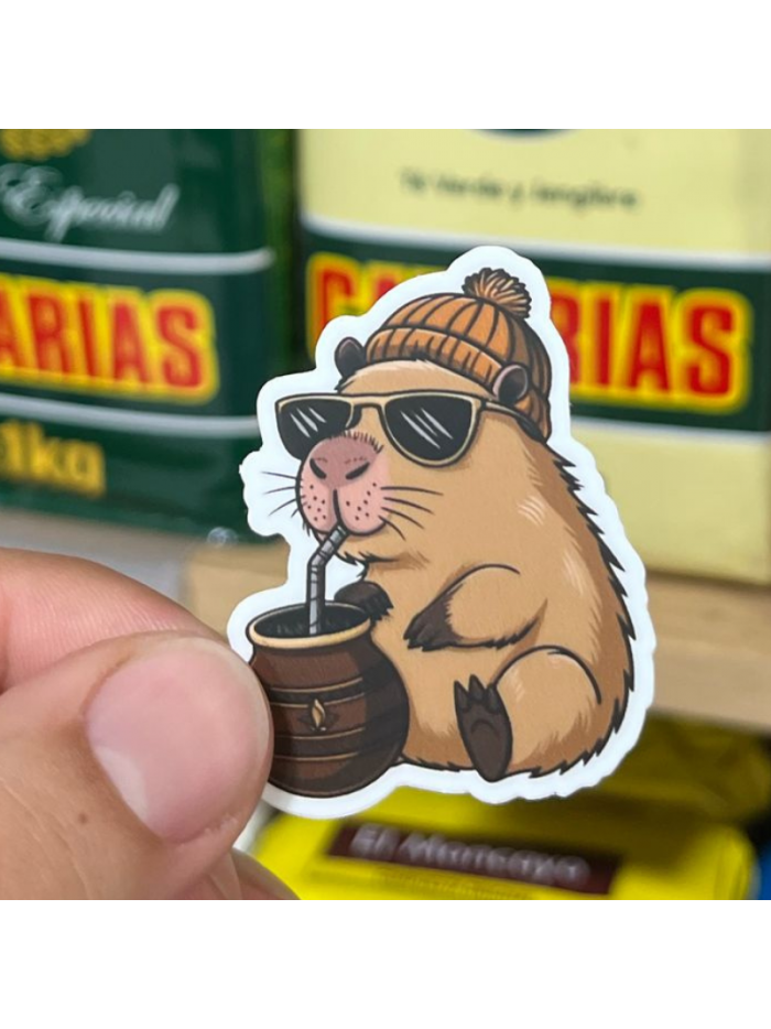 Pegatina CARPINCHO 5x5