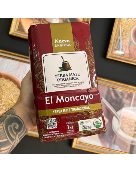 Yerba Mate El Moncayo ORGANICA 1 kg.