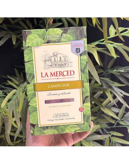 Yerba Mate Merced DE CAMPO SUR 1/2 kg.