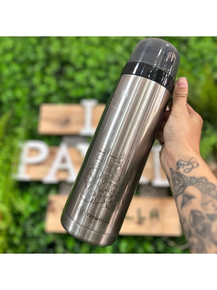 Termo acero inox. TERMOLAR R-EVOLUTION 1L - Gaucho