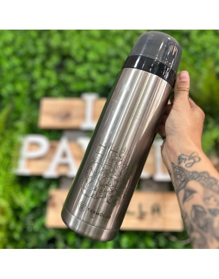 Termo acero inox. TERMOLAR R-EVOLUTION 1L - Gaucho