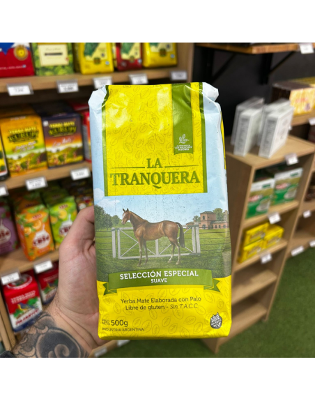 Yerba Mate LA TRANQUERA suave 1/2 kg.