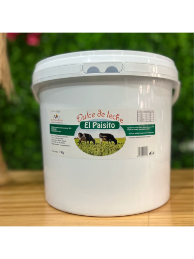 Dulce de Leche El Paisito HELADERO x 7 kg.