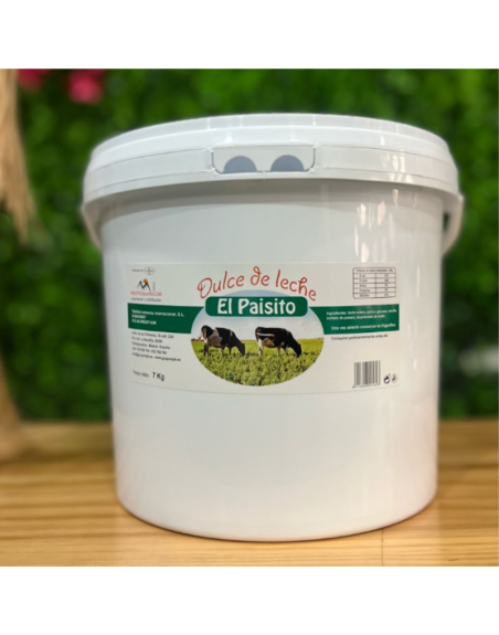 Dulce de Leche El Paisito HELADERO x 7 kg.