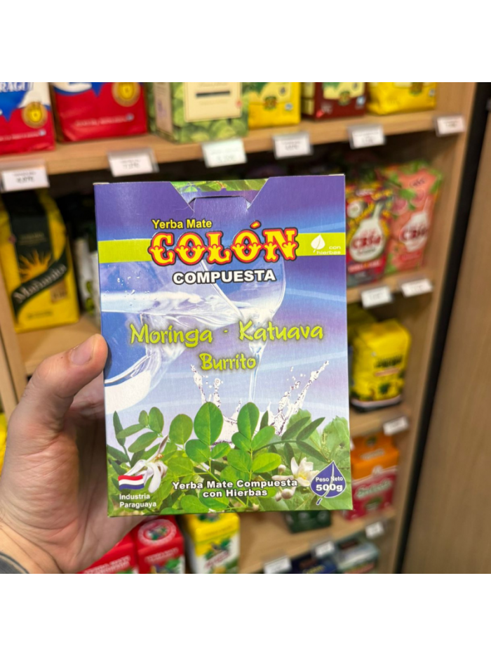 COLON MORINGA/KATUABA 500 gr. - Yerba mate