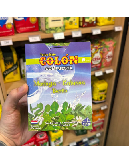 COLON MORINGA/KATUABA 500 gr. - Yerba mate