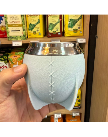 Torpedo pampero acero inox 280ml CELESTE