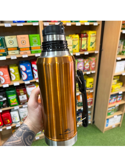 Termo acero inox. EL PAISITO 1.2L - BRONCE