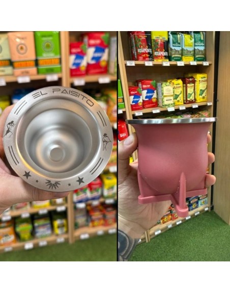 Camionero inox TANGO/GAUCHO 280ml ROSA