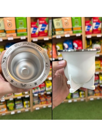 Camionero inox TANGO/GAUCHO 280ml BLANCO