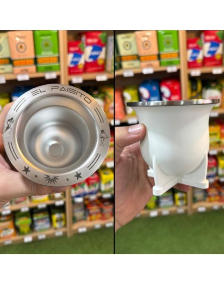 Camionero inox TANGO/GAUCHO 280ml BLANCO