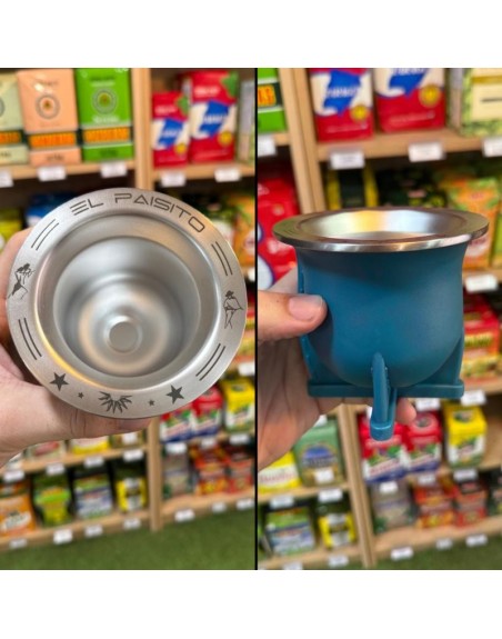 Camionero inox TANGO/GAUCHO 280ml TURQUESA