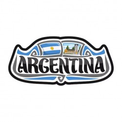 Pegatina CARTEL AR 5x5