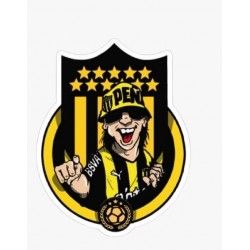 Pegatina PEÑAROL HINCHA 5x5