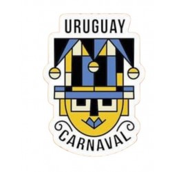 Pegatina ROSTRO CARNAVAL 5x5