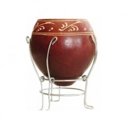 Mate calabaza con posamate