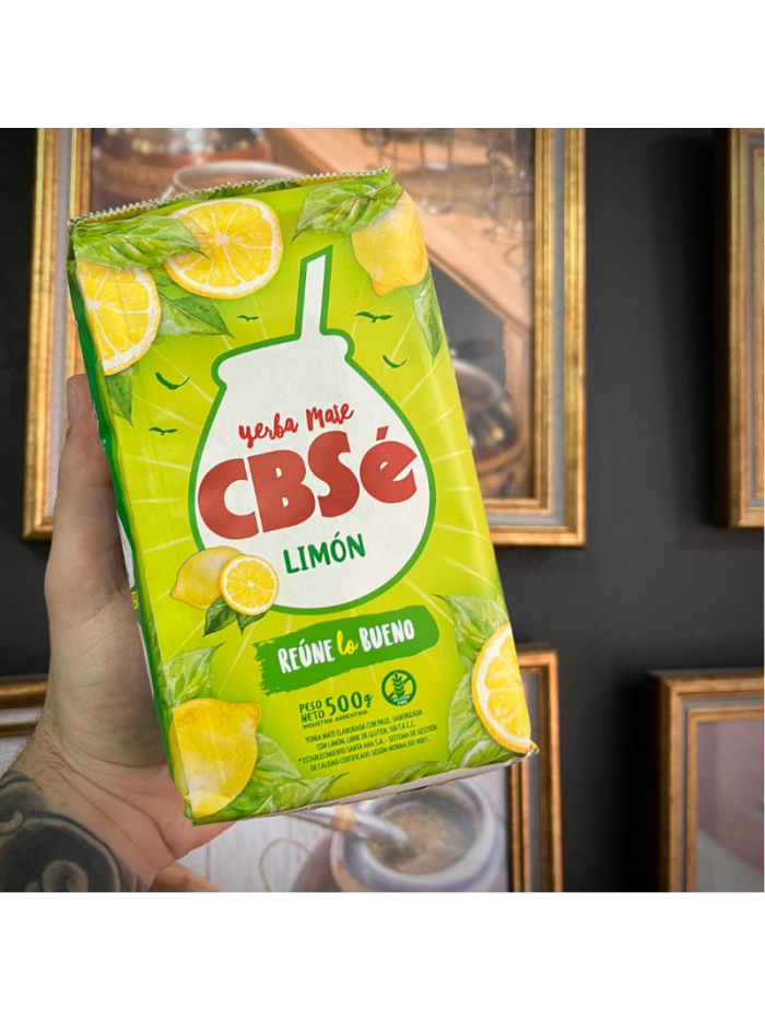 Yerba Mate CBSé LIMON 1/2 kg.
