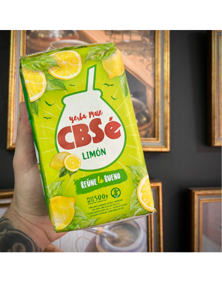 Yerba Mate CBSé LIMON 1/2 kg.