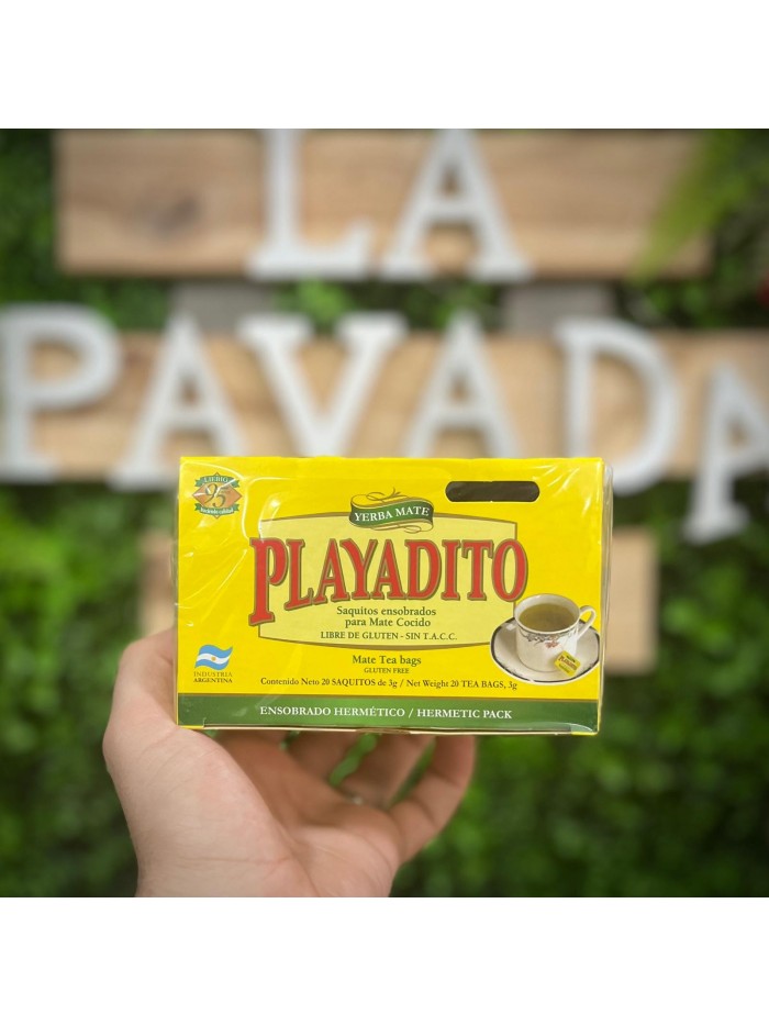 Infusion MATE COCIDO PLAYADITO x 20s de 3g
