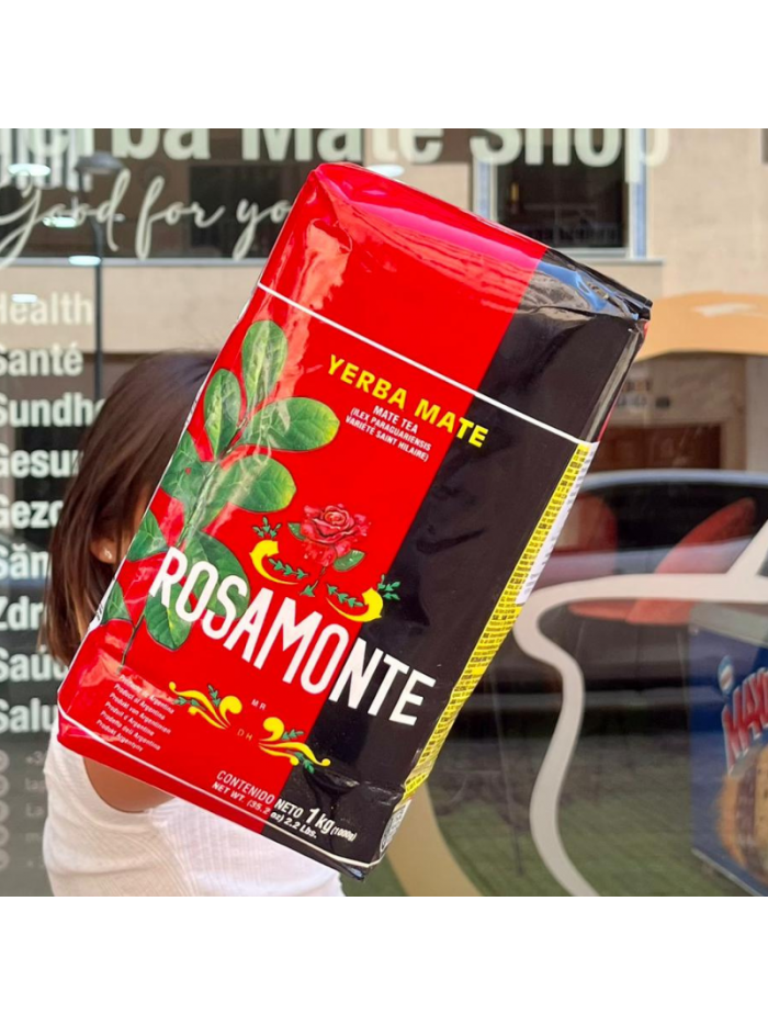 Yerba Mate Rosamonte TRADICIONAL 1 kg.