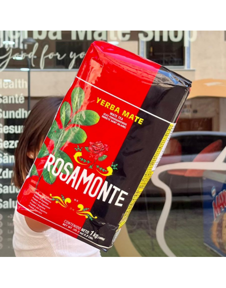 Yerba Mate Rosamonte TRADICIONAL 1 kg.