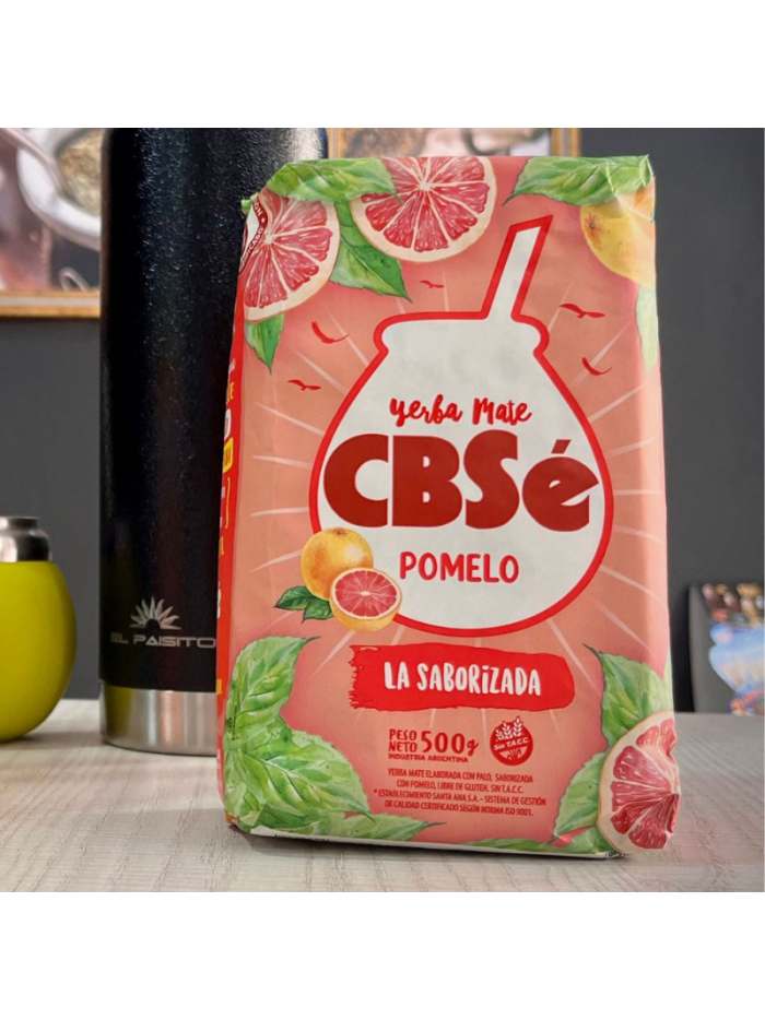 Yerba Mate CBSé POMELO 1/2 kg.