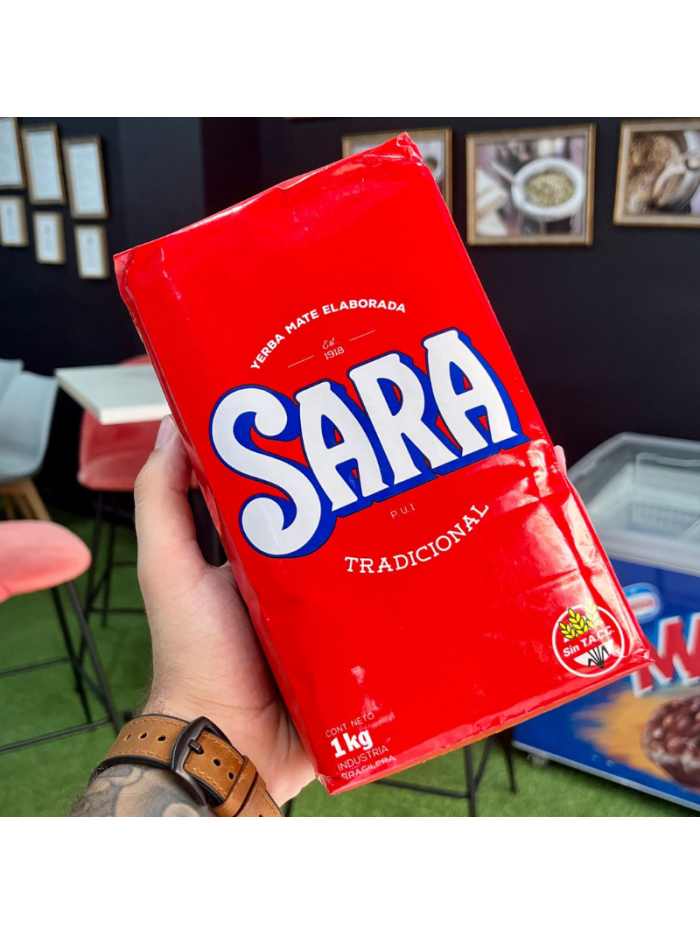 Yerba Mate Sara Roja 1 kg.