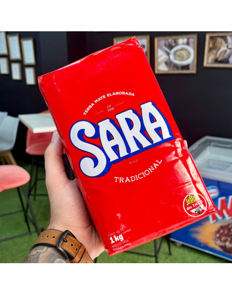 Yerba Mate Sara Roja 1 kg.