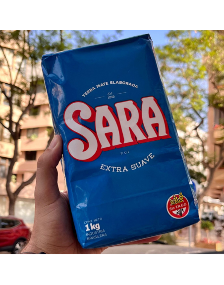 Yerba Mate Sara Azul 1 kg.