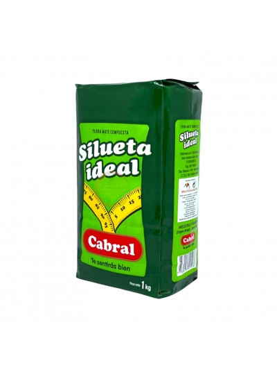 Yerba Mate CABRAL SILUETA IDEAL 1 kg.