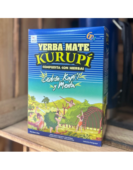 KURUPÍ CEDRÓN MENTA Y KAPI 500g