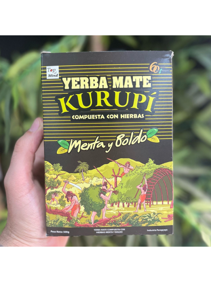 KURUPI MENTA Y BOLDO 500G