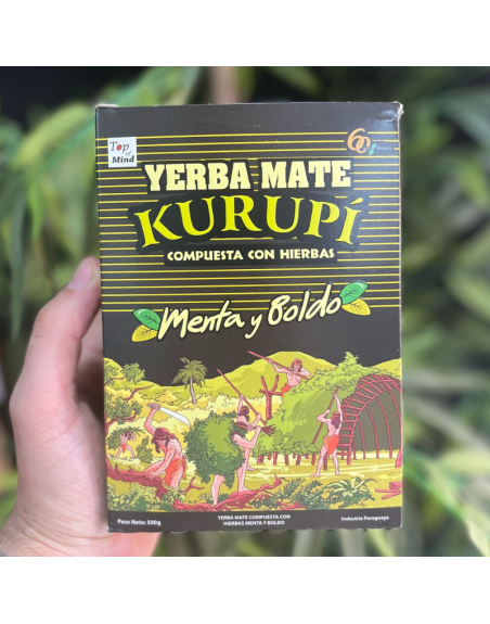 KURUPI MENTA Y BOLDO 500G