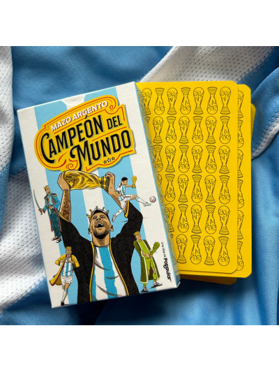 Mazo ARGENTO CAMPEON DEL MUNDO 50 barajas