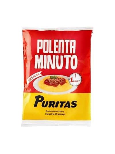 Puritas POLENTA minuto  450 gr.