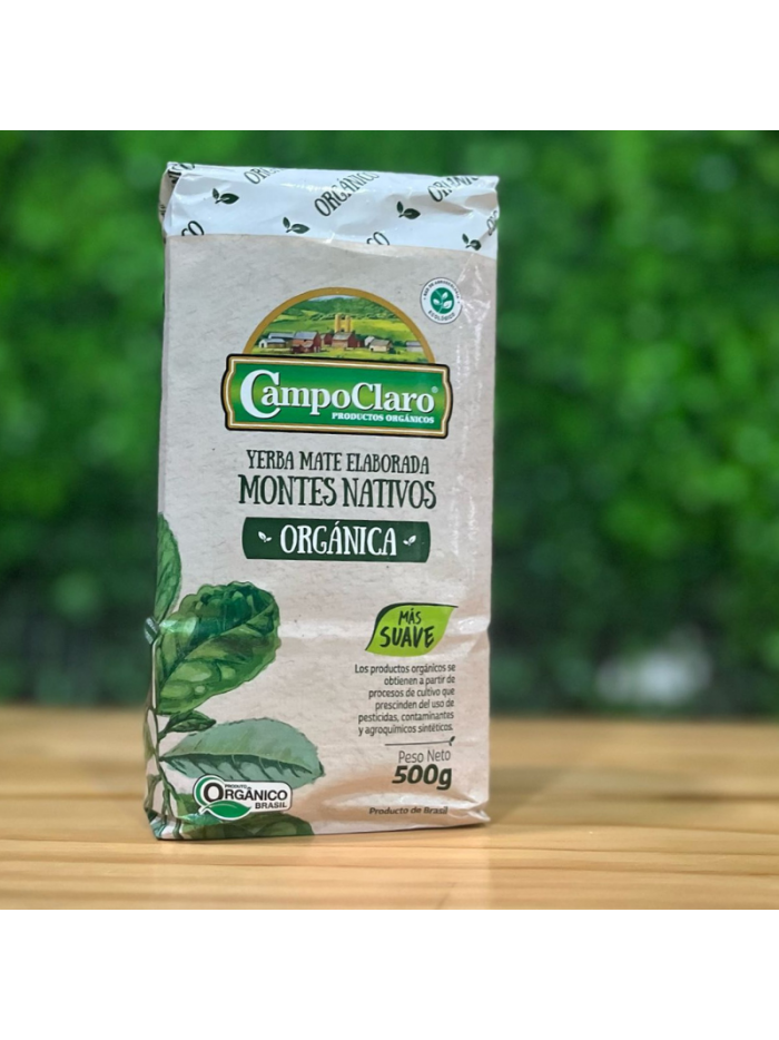 Yerba mate Campo claro Montes Nativ. ORGANICA 500g